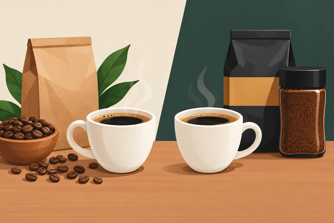 Fresh Coffee Versus Grocery Coffee: Taste Test