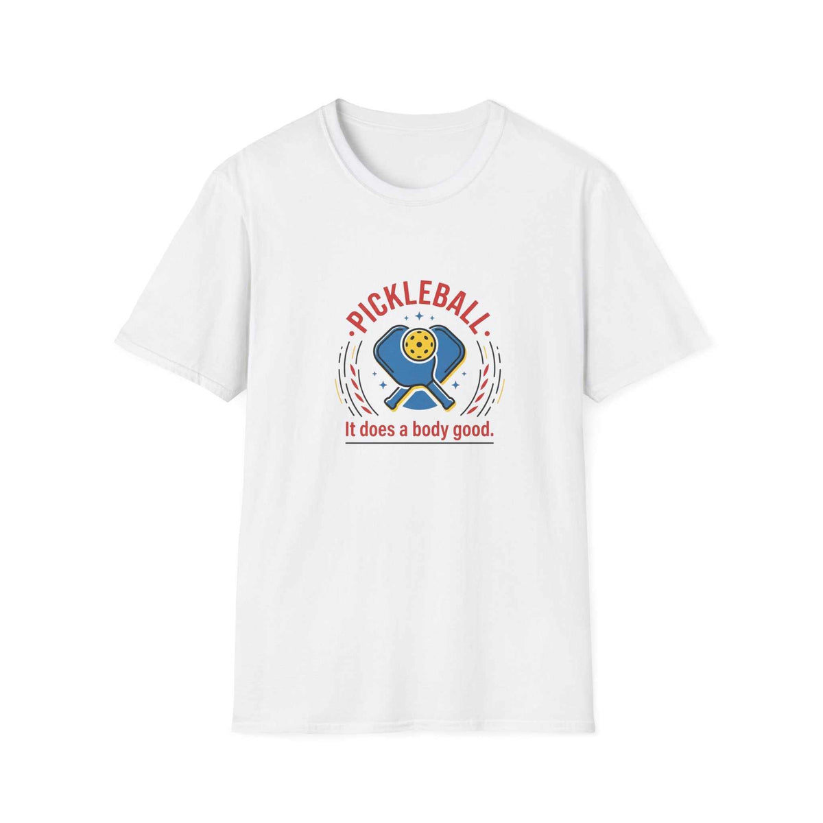 Unisex Softstyle T-Shirt by Gildan in various colors with a modern cut and ultra-soft fabric