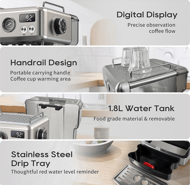 semi-automatic espresso machine