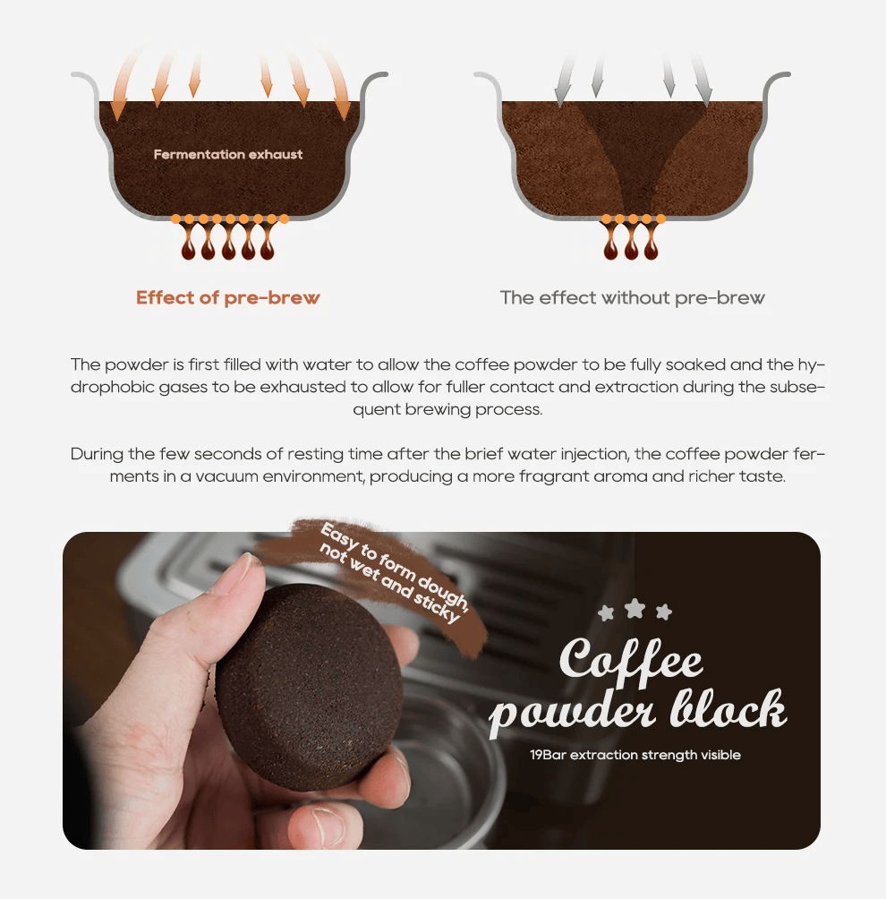 semi-automatic espresso machine