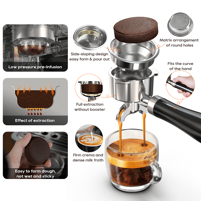 semi-automatic espresso machine